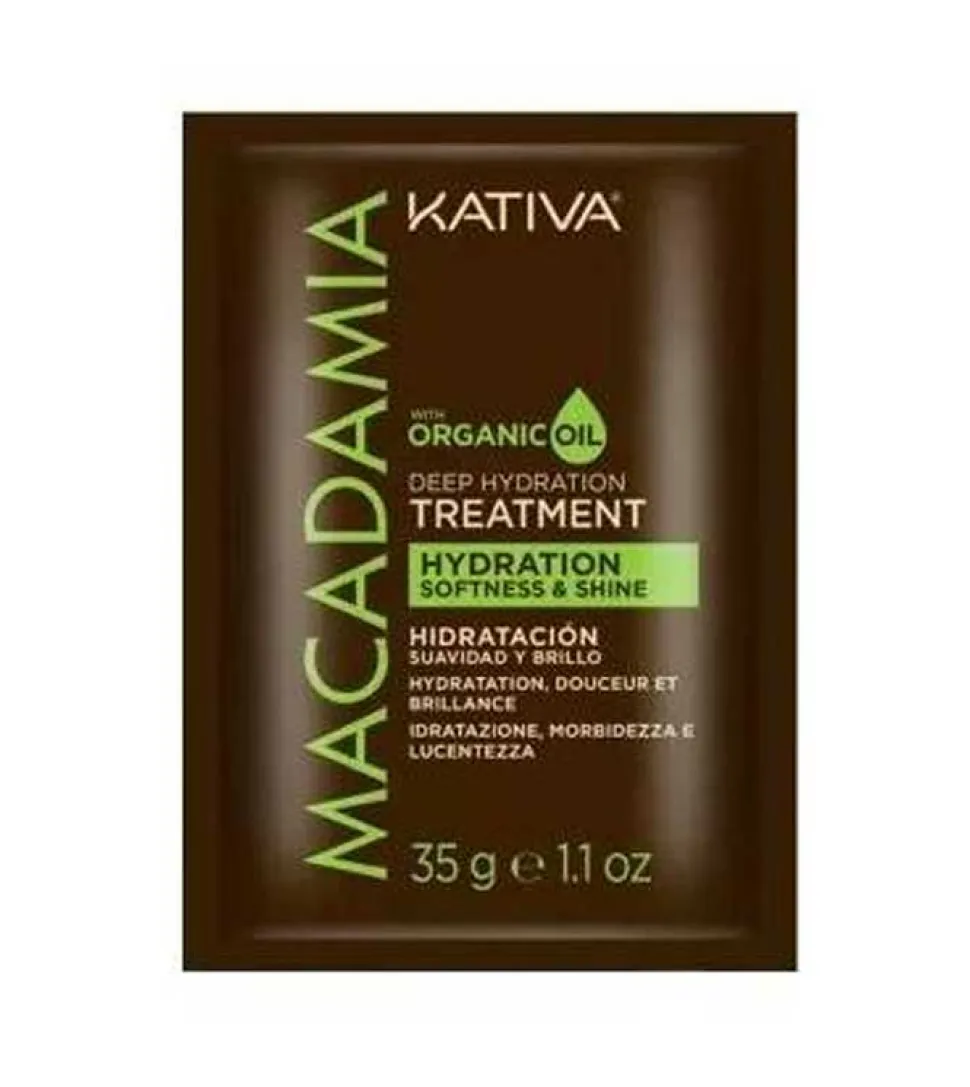 Mascarilla tratamiento hidratación profunda Macadamia - Formato viaje