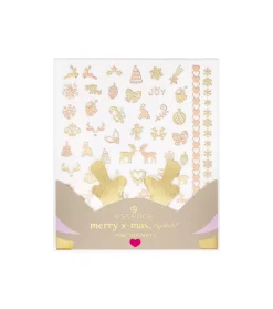 *merry x-mas, my deer!* - Pegatinas para manicura - 01: Wish You Were Deer, Rudolph!