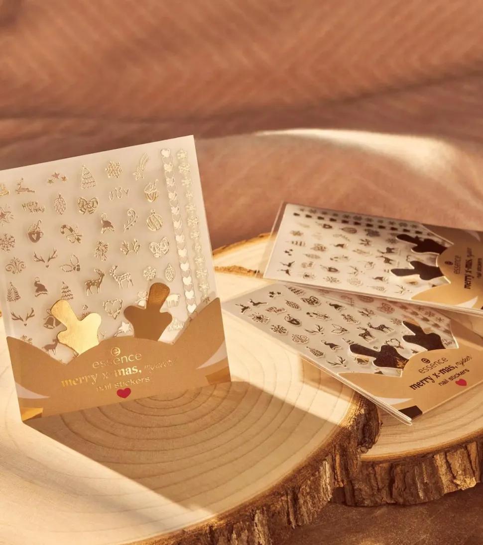 *merry x-mas, my deer!* - Pegatinas para manicura - 01: Wish You Were Deer, Rudolph!