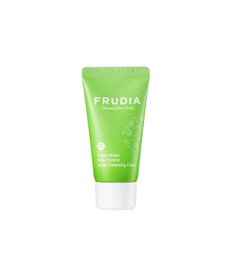 Mini gel exfoliante control de poros 30ml - Uva verde