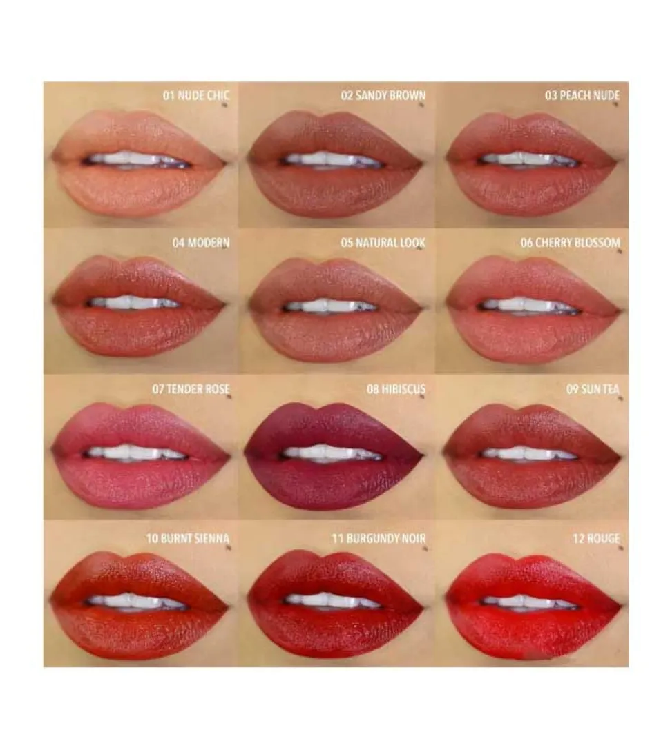 Moira - Barra de labios Signature - 02: Mocha