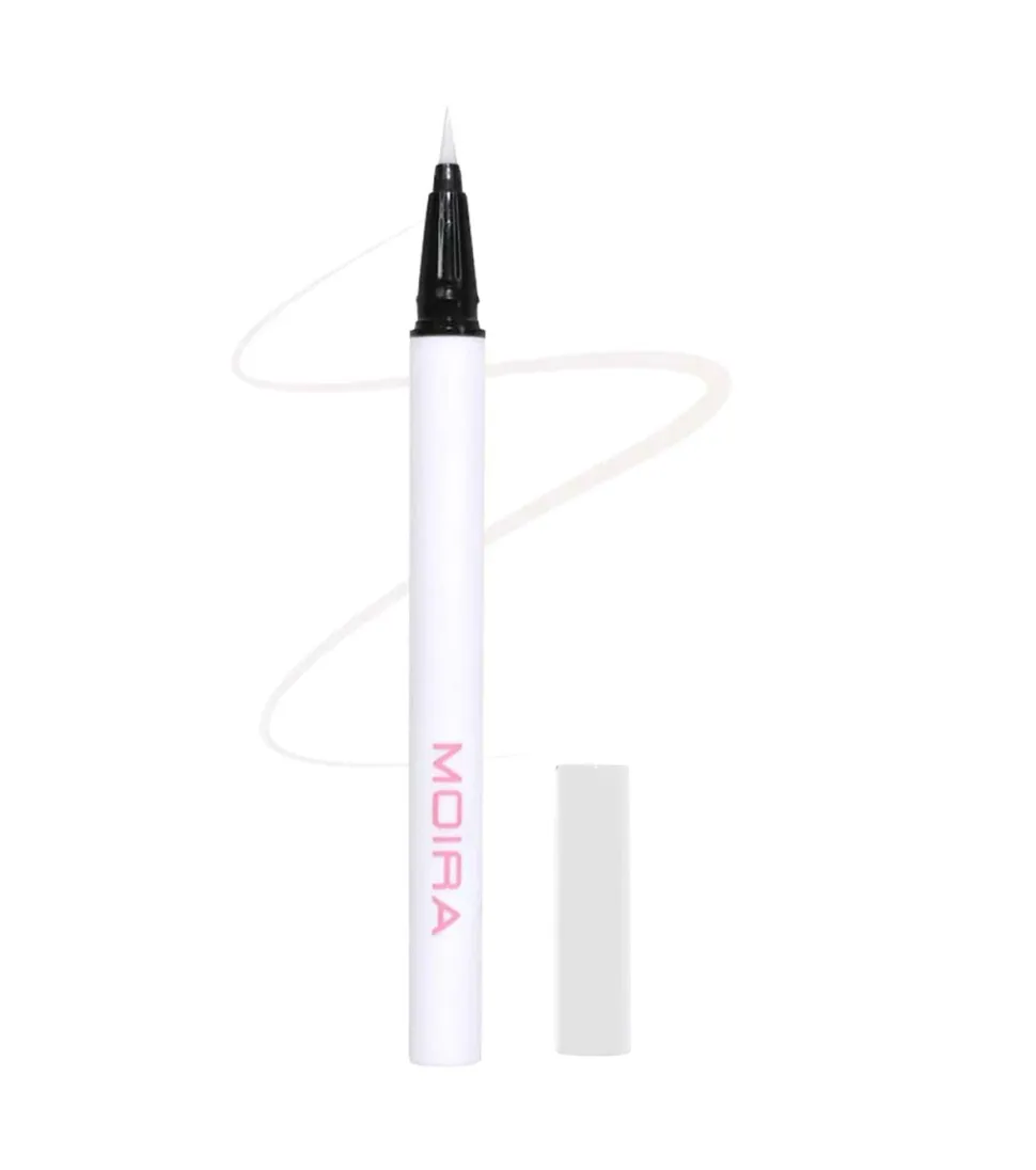 Moira - Delineador de ojos Precision Liquid Liner - 002: White