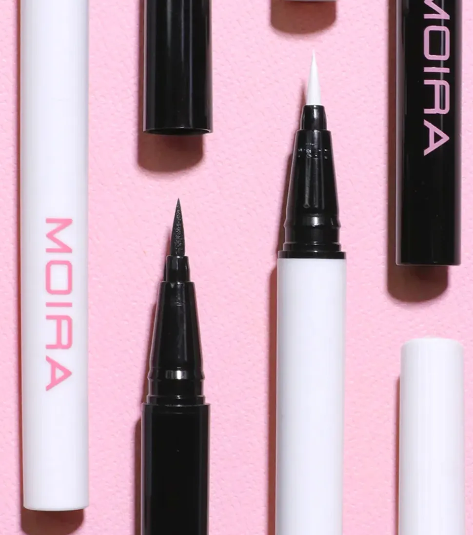 Moira - Delineador de ojos Precision Liquid Liner - 002: White