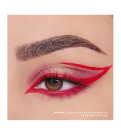 Moira - Delineador de ojos waterproof Eye catching Dip Liner - 13: Red
