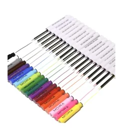 Moira - Delineador de ojos waterproof Eye catching Dip Liner - 13: Red