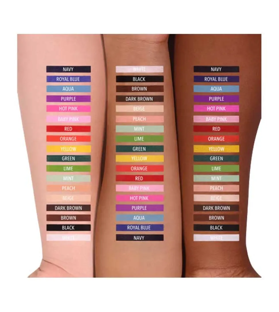Moira - Delineador de ojos waterproof Statement Gel Liner - 01: White