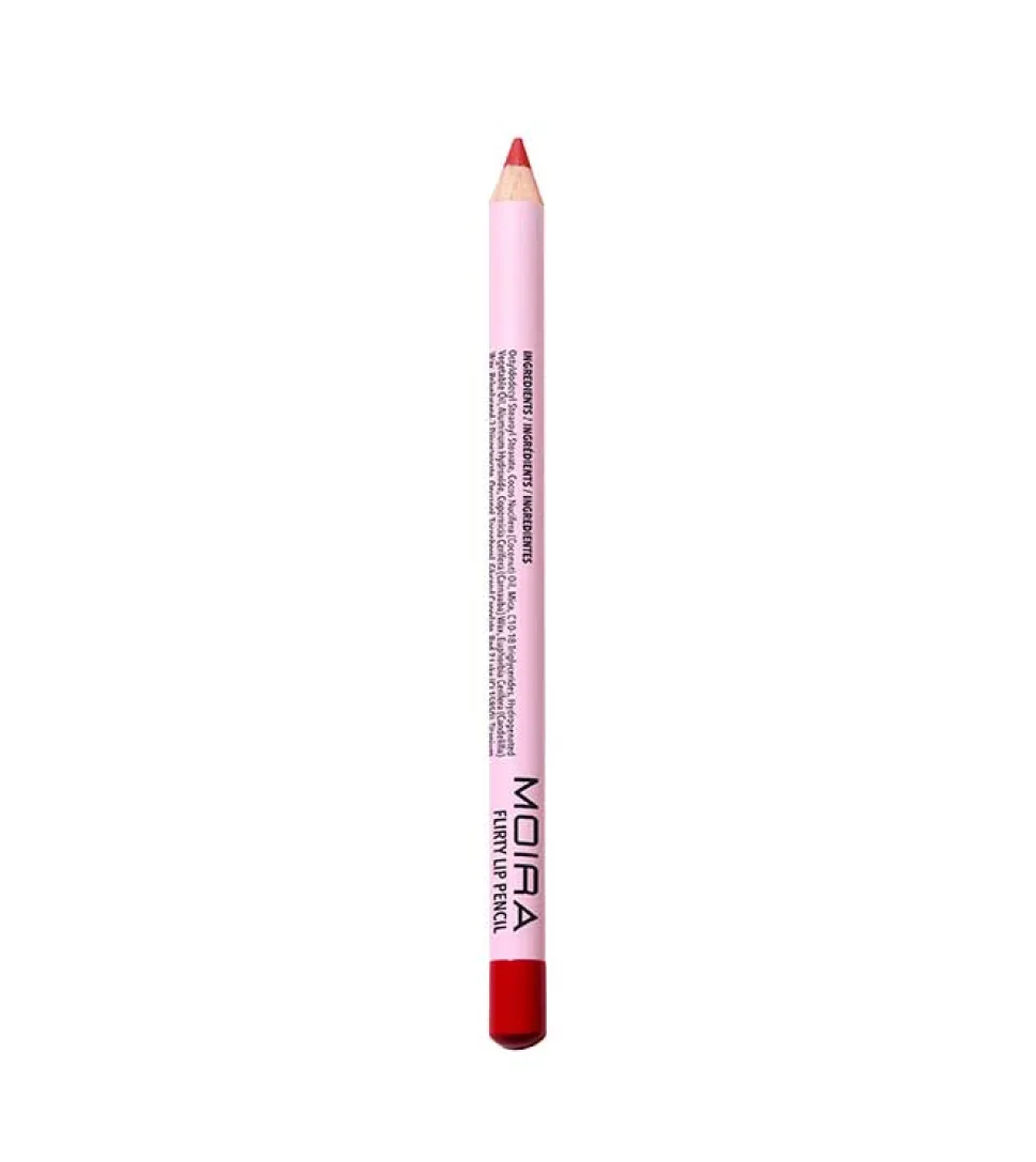 Moira - Lápiz de labios Flirty Lip Pencil - 02: Rose