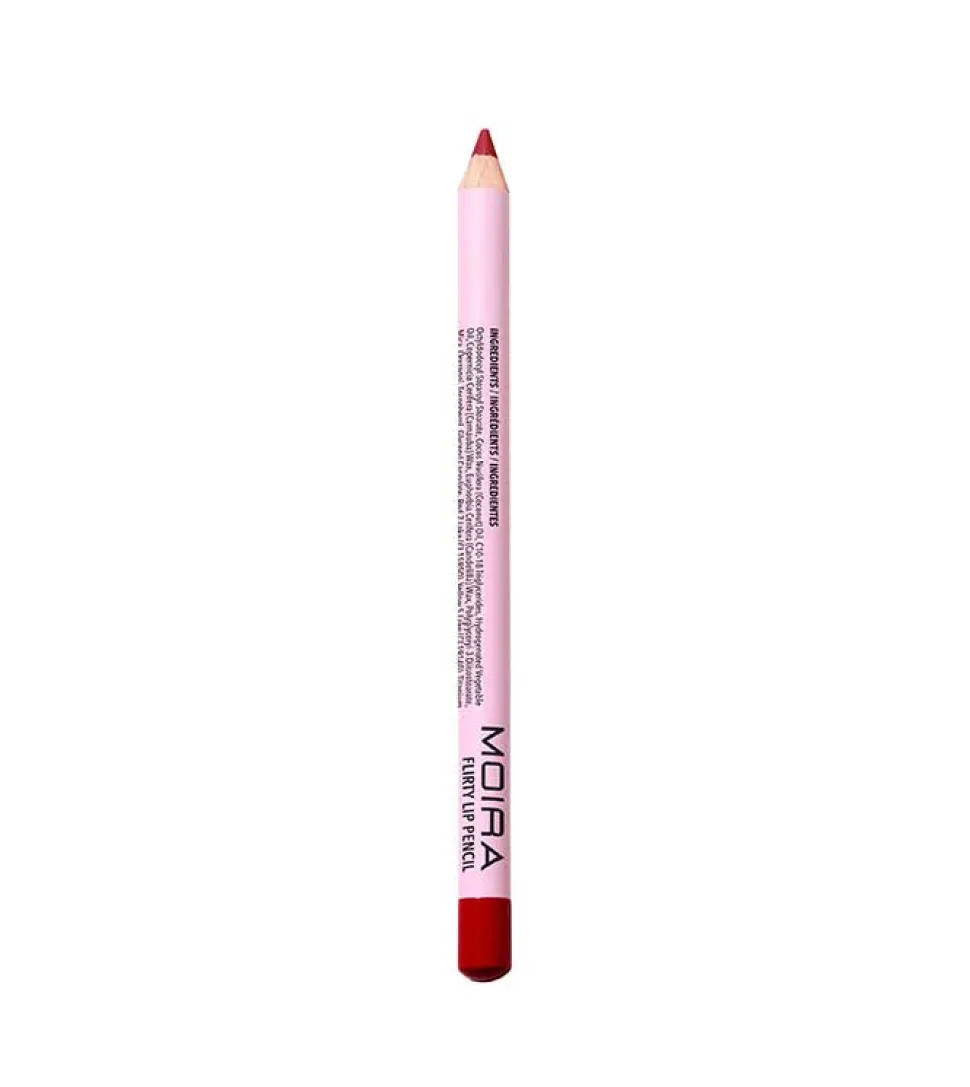 Moira - Lápiz de labios Flirty Lip Pencil - 04: Scarlet