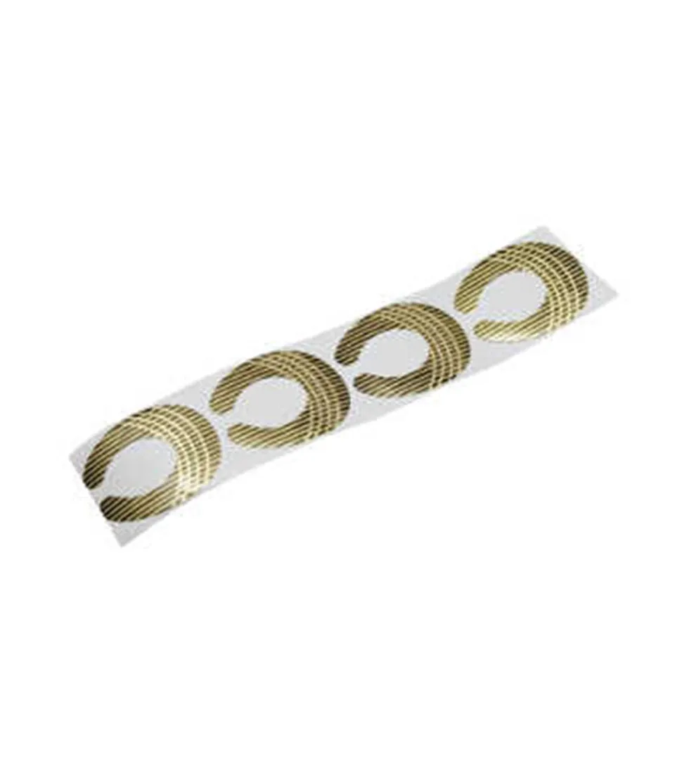 Molde uñas porcelana forma C - 100 unidades