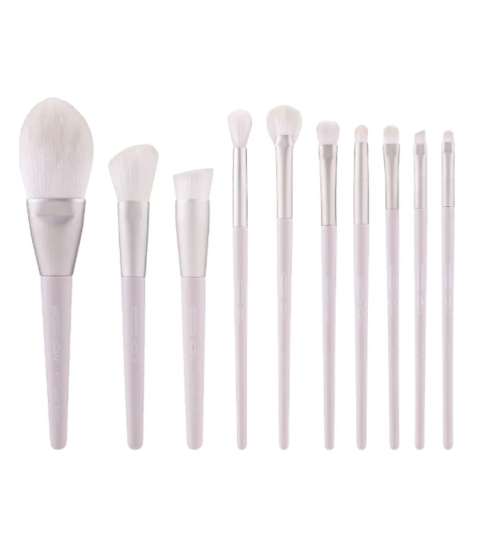 *Morandi Series* - Set 10 brochas de maquillaje Ready To Roll - Lilac