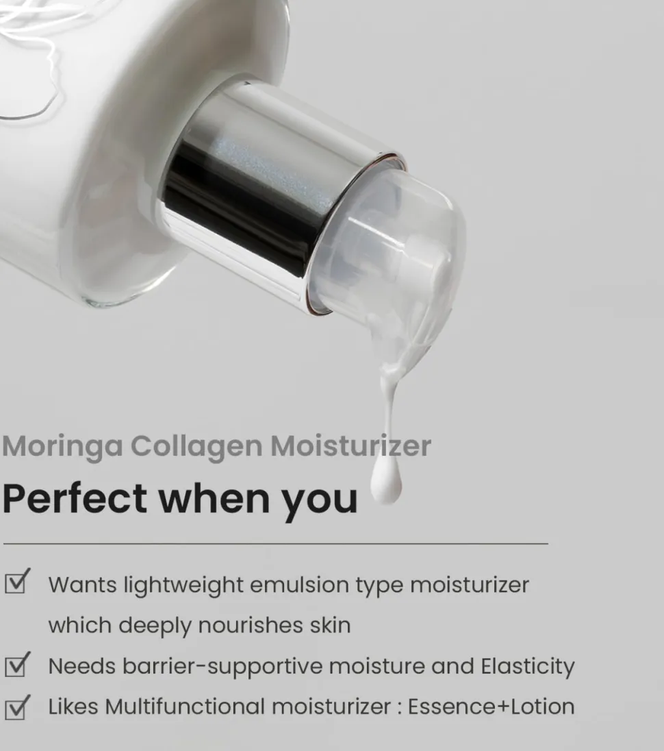 *Moringa Ceramide* - Crema facial con colágeno Collagen Enriched Moisturizer