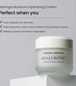 *Moringa Ceramide* - Crema facial hidratante Hyaluronic Hydrating Cream