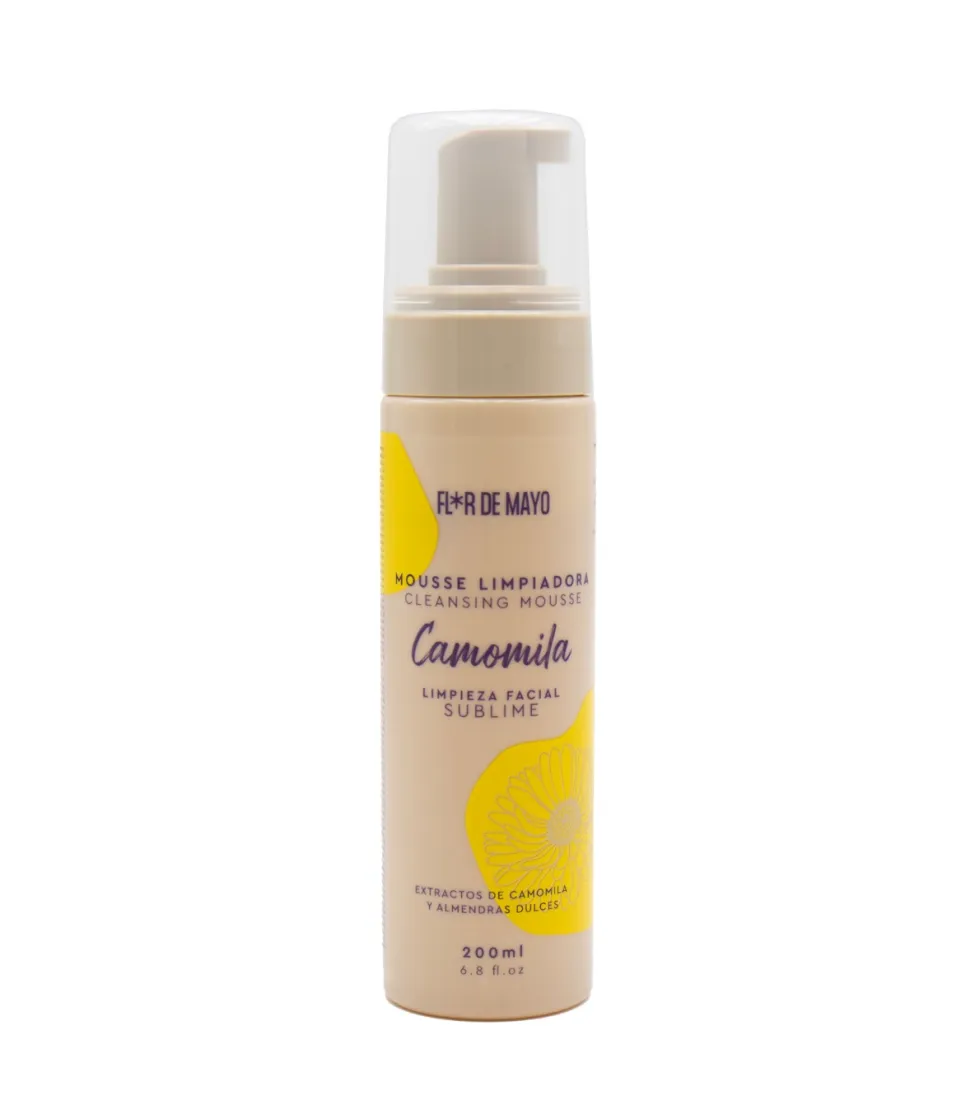 Mousse limpiadora facial Sublime Camomila