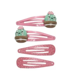*Mr. Wonderful x Beter* - Set clips para el pelo - Cactus