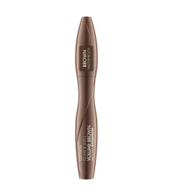 Máscara de pestañas voluminizadora waterproof Glam & Doll - Marrón