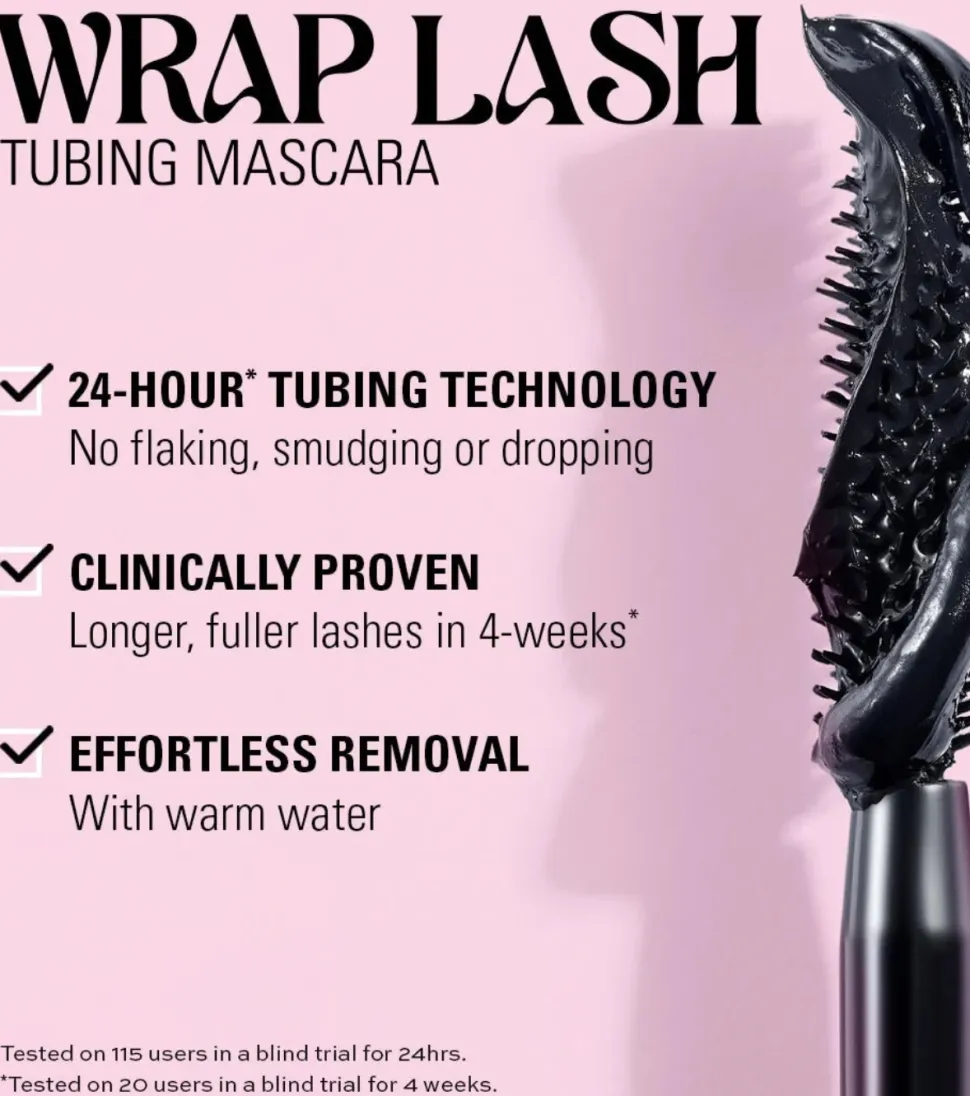 Máscara de pestañas Wrap Lash - Burgundy