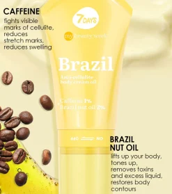 *My Beauty Week* - Crema-aceite roller corporal anticelulitis - Brazil