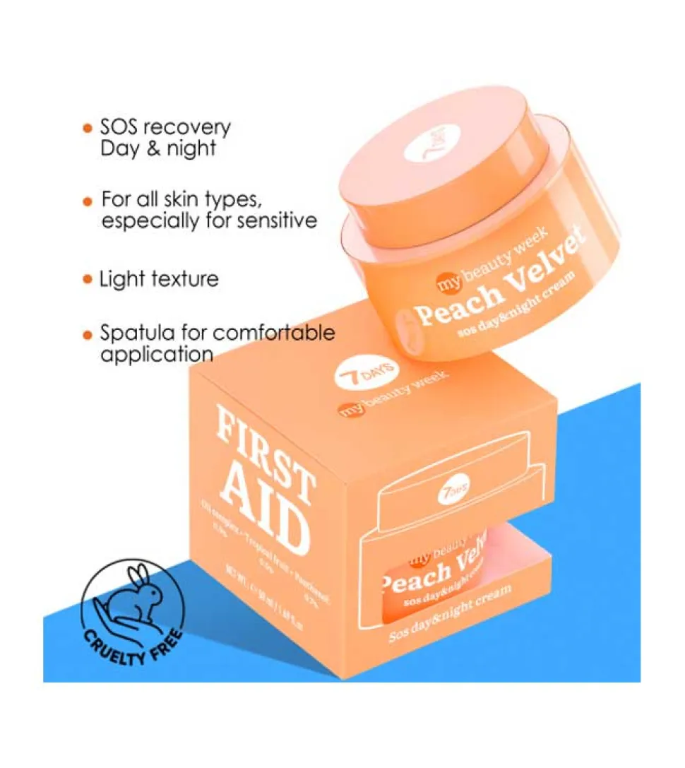 *My Beauty Week* - Crema facial de día y noche Sos Peach Velvet