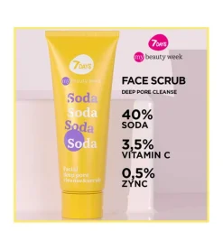 *My Beauty Week* - Exfoliante facial limpiador de poros Soda