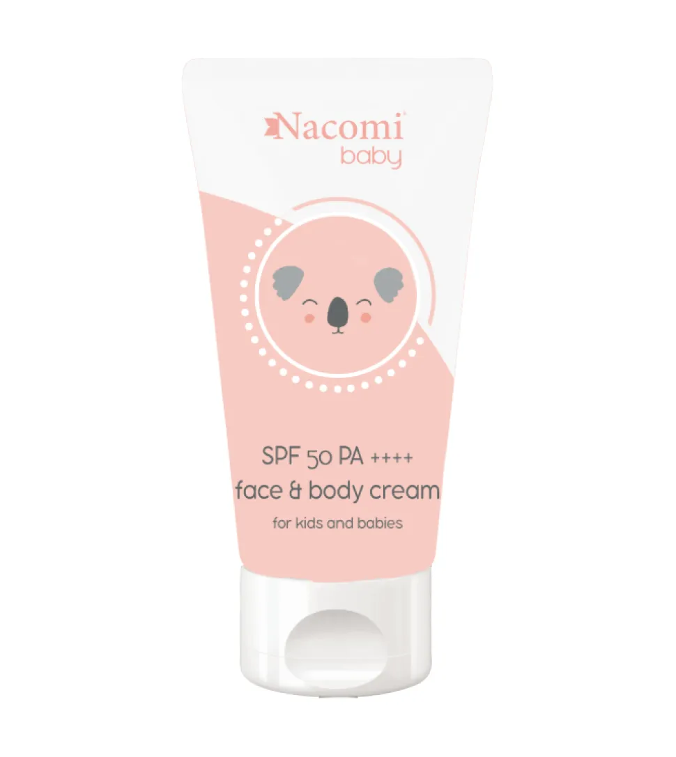 *Nacomi Baby* - Crema facial y corporal para niños y bebés SPF50 PA ++++