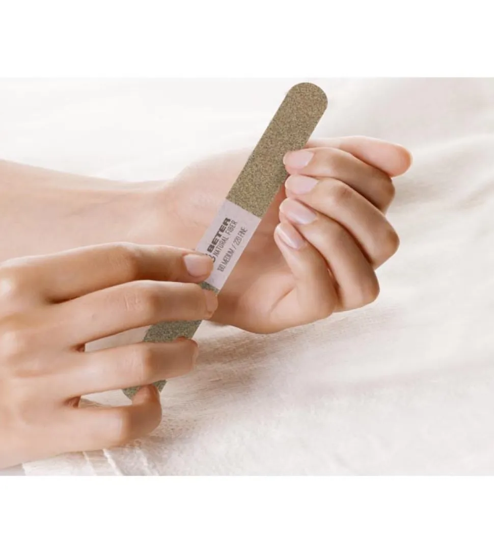*Natural Fiber* - Limas de uñas - 2 ud