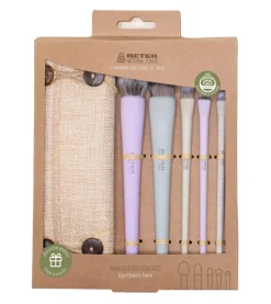 *Natural Fiber* - Set de brochas y pinceles