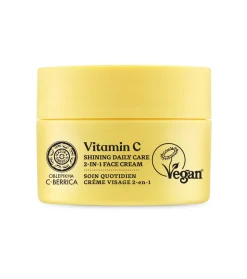 Natura Siberica - *Oblepikha C-Berrica* - Crema facial diaria iluminadora 2 en 1 Vitamina C