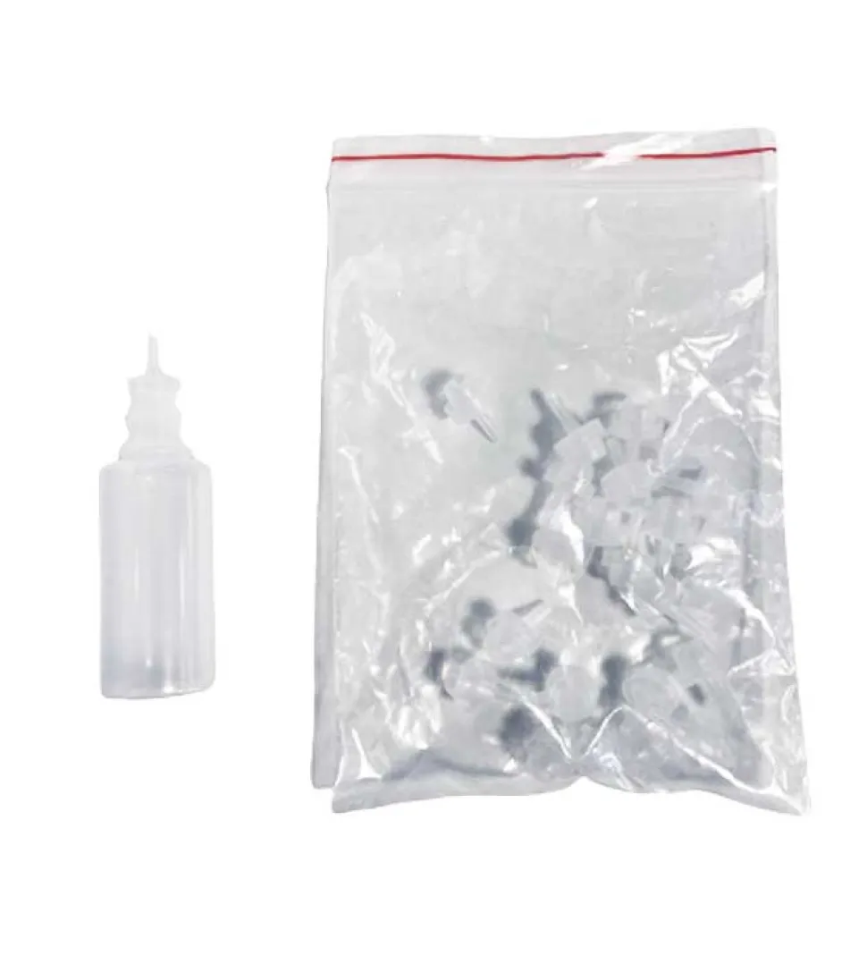 Neceser transparente + 24 botellas de 15ml