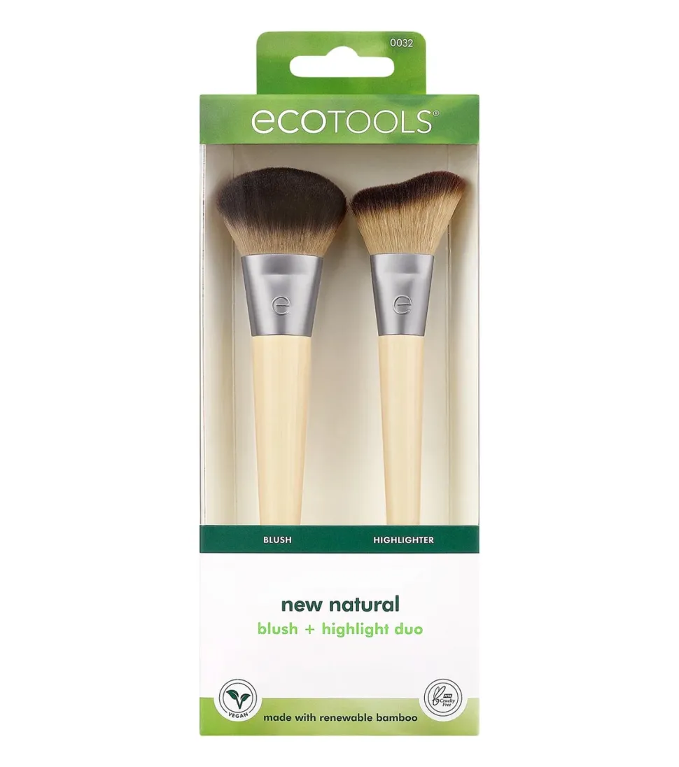 *New Natural* - Set de brochas Blush & Highlight Duo