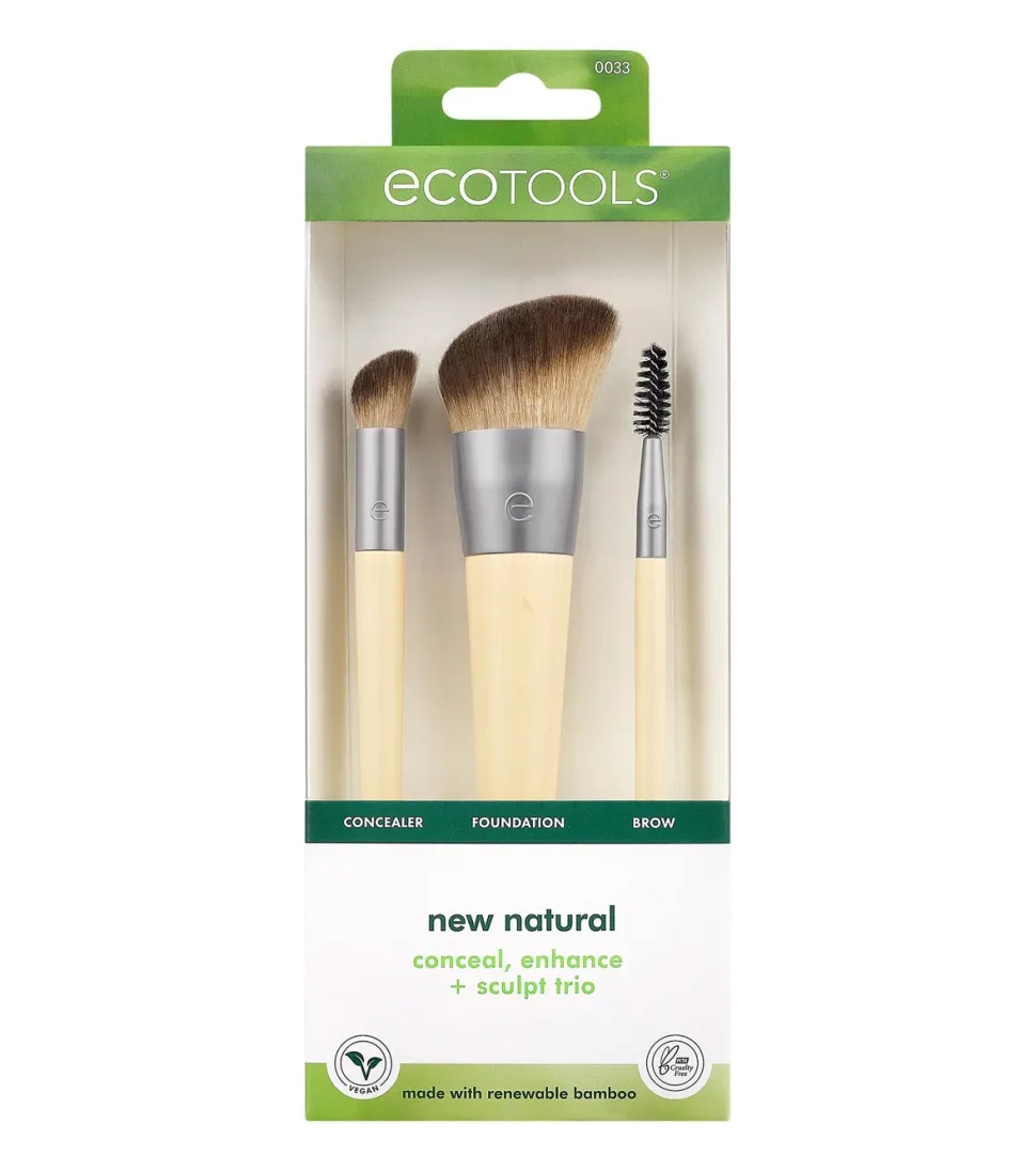 *New Natural* - Set de brochas Conceal, Enhance & Sculpt Trio
