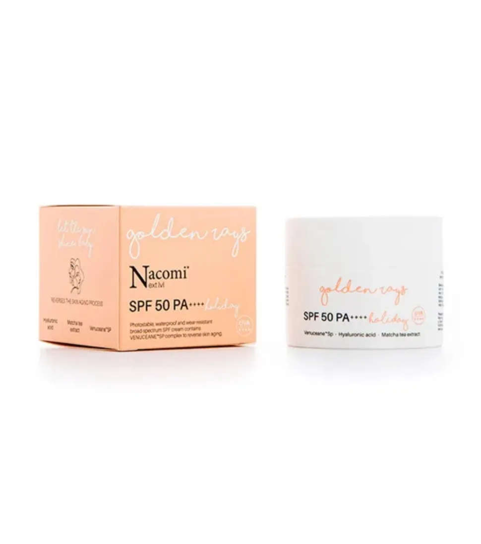 *Next Lvl* - Crema facial antiarrugas SPF50 PA++++ Golden Rays Holiday