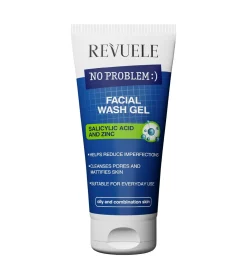 *No Problem* - Gel limpiador facial con ácido salicílico y zinc - Pieles grasas y mixtas