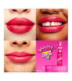 Nyx Professional Makeup - *Barbie La Película* - Labial Líquido Smooth Whip Matte Lip Cream - 01: Dreamhouse Pink