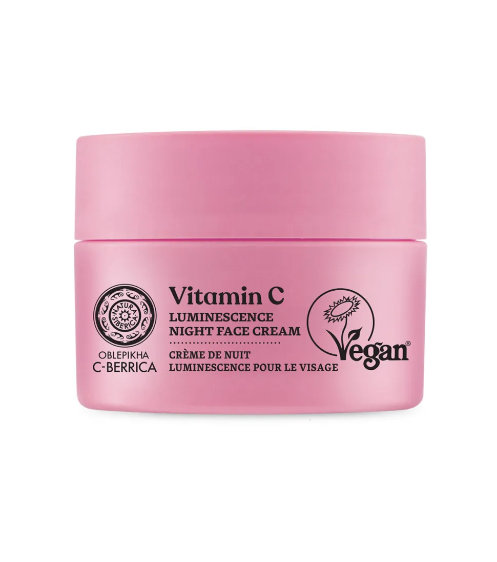 *Oblepikha C-Berrica* - Crema facial de noche iluminadora Vitamina C
