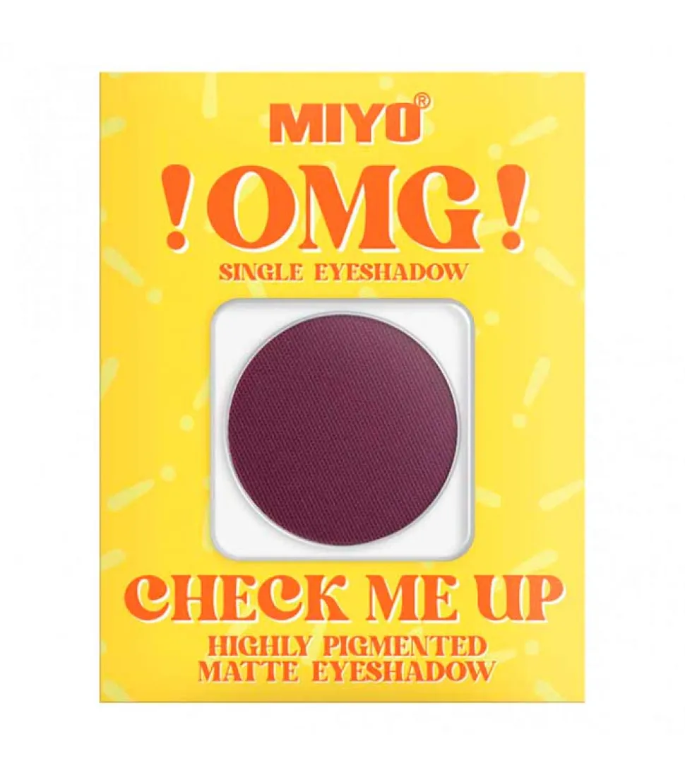 *¡OMG!* - Sombra de ojos mate Check Me Up - 04: Sweet plum