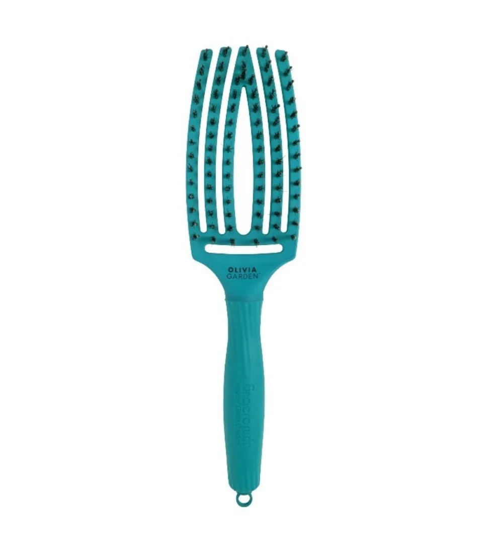 *On The Road Again* - Cepillo para cabello Fingerbrush Combo Medium - Blue Lagoon