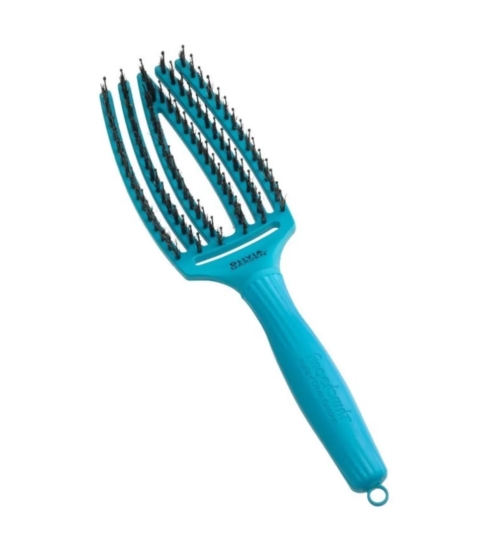 *On The Road Again* - Cepillo para cabello Fingerbrush Combo Medium - Blue Lagoon