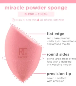 Pack de esponjas de maquillaje Miracle Powder para polvos