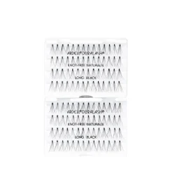 Pack de pestañas postizas Individuales Duralash - Knot-free Naturals: Long Black