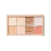 Paleta de rostro en crema base, colorete y bronceador - Light