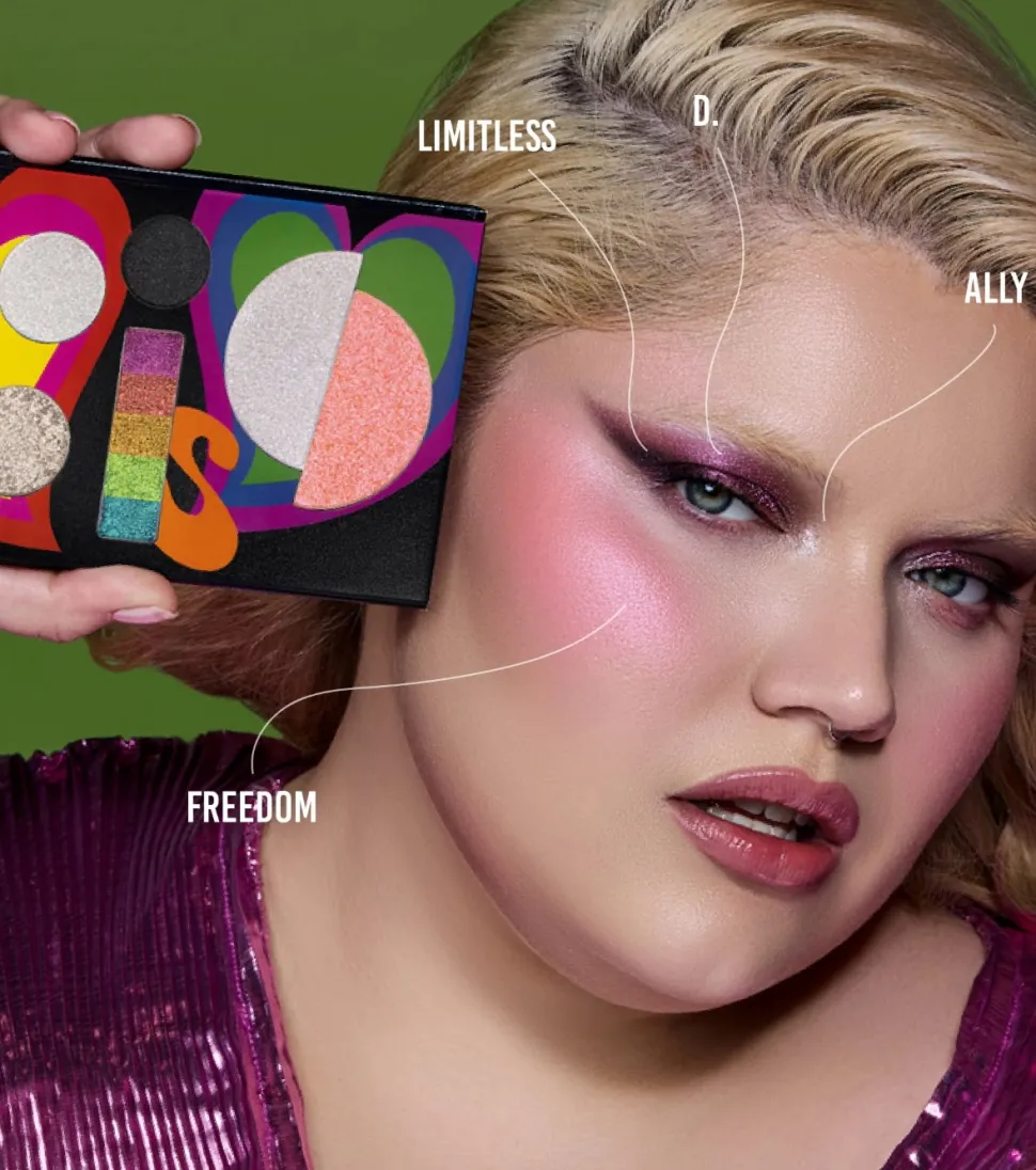 Paleta de rostro Love is Love