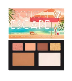 Paleta de rostro y sombras de ojos Tropical Escape - Light-Medium
