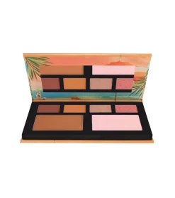 Paleta de rostro y sombras de ojos Tropical Escape - Medium-Deep