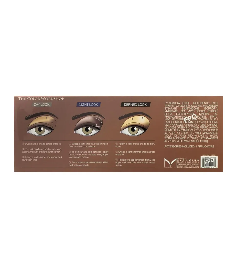 Paleta de sombra de ojos - Naked Eyes