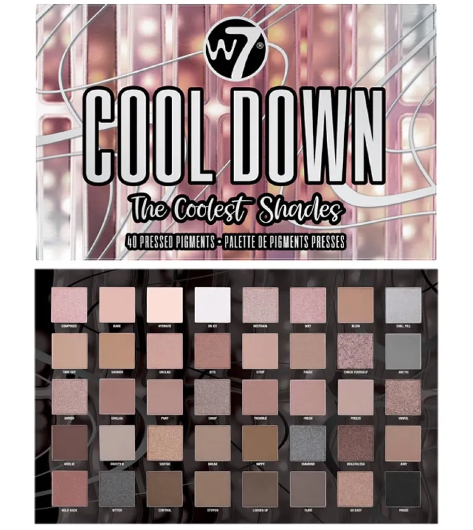 Paleta de sombras Cool Down