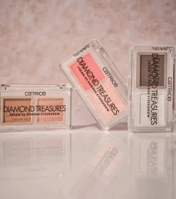 Paleta de sombras crema a polvo Diamond Treasures - 030: Smokey Diamond