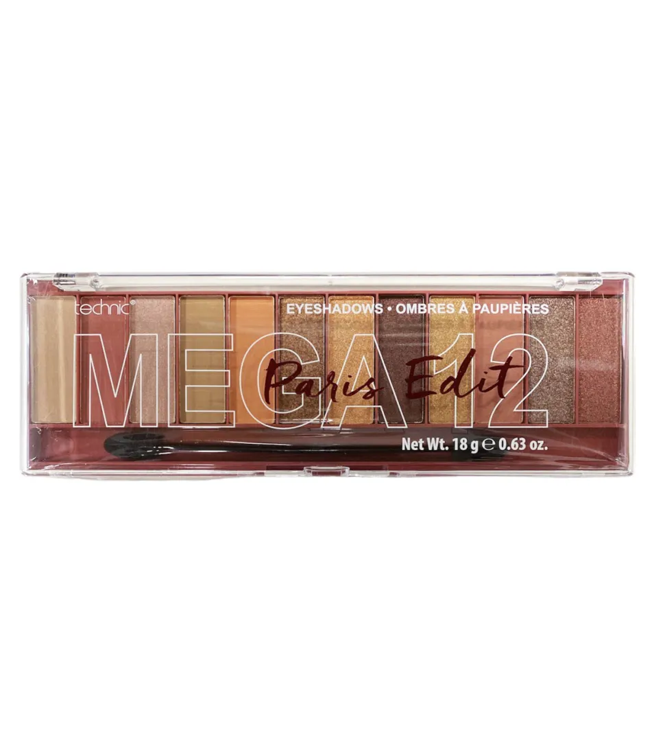 Paleta de sombras de ojos Mega 12 - Paris Edit