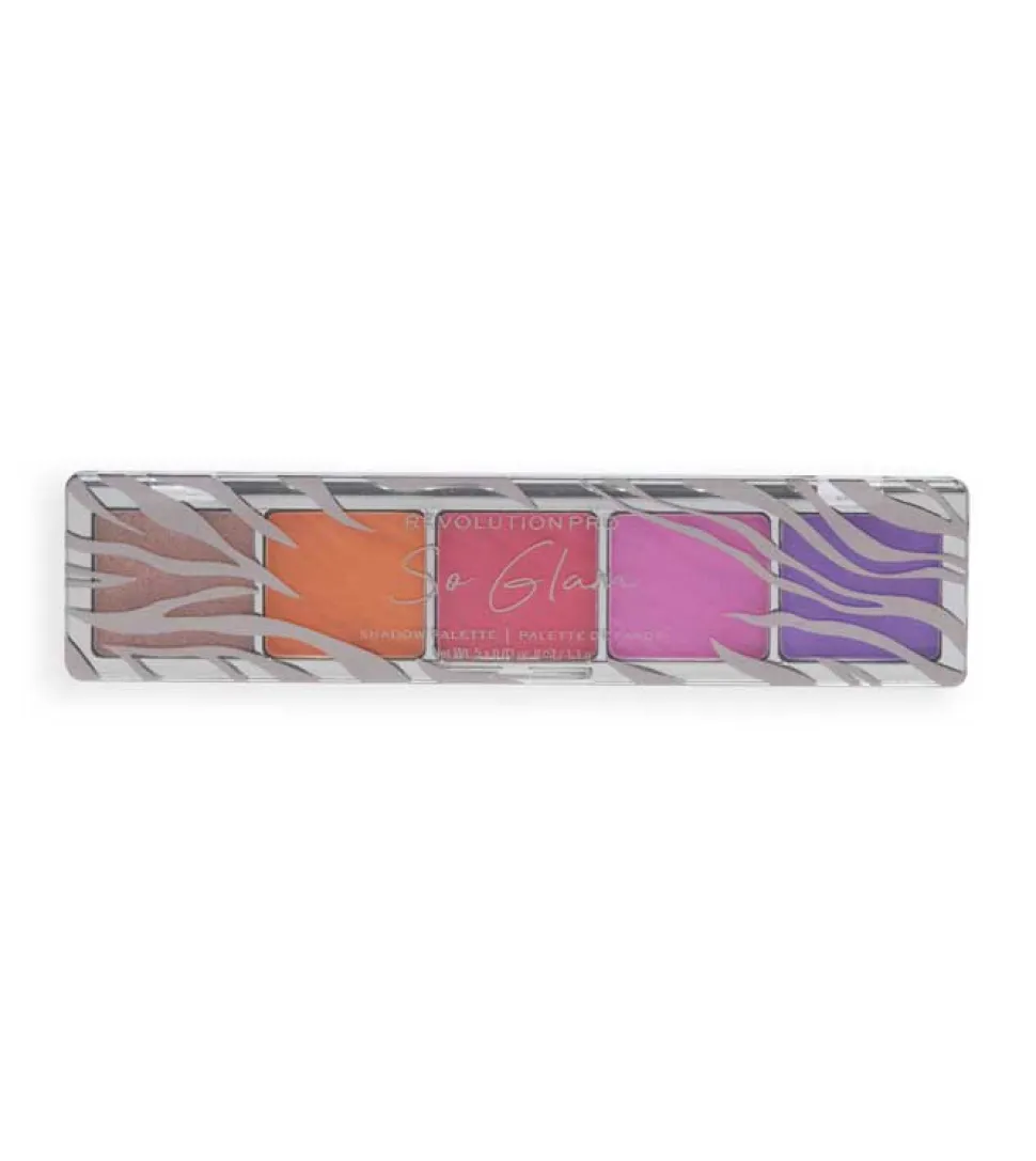 Paleta de sombras Glam - So Glam Zebra Brights