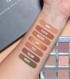 Paleta de sombras Muted