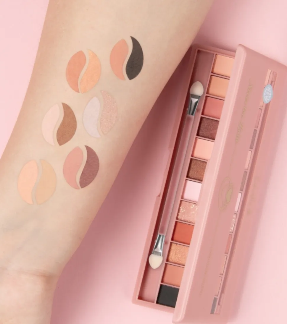 Paleta de sombras Never too Latte